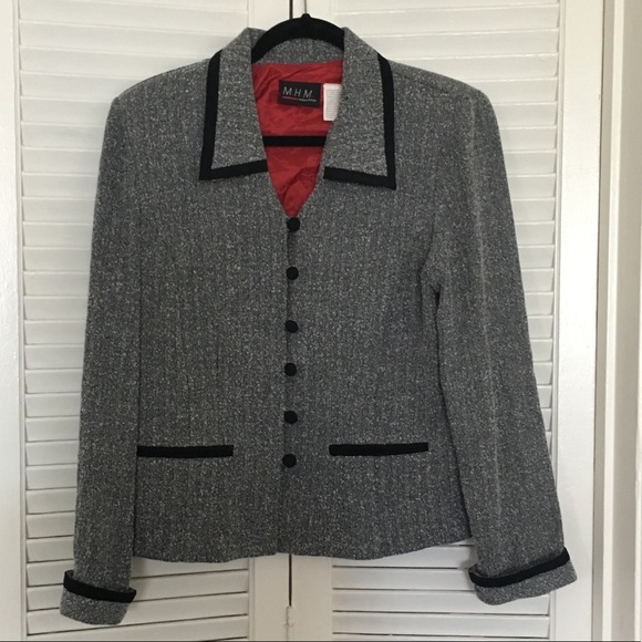 Light Weight Gray Blazer Jacket - Picture 1 of 3